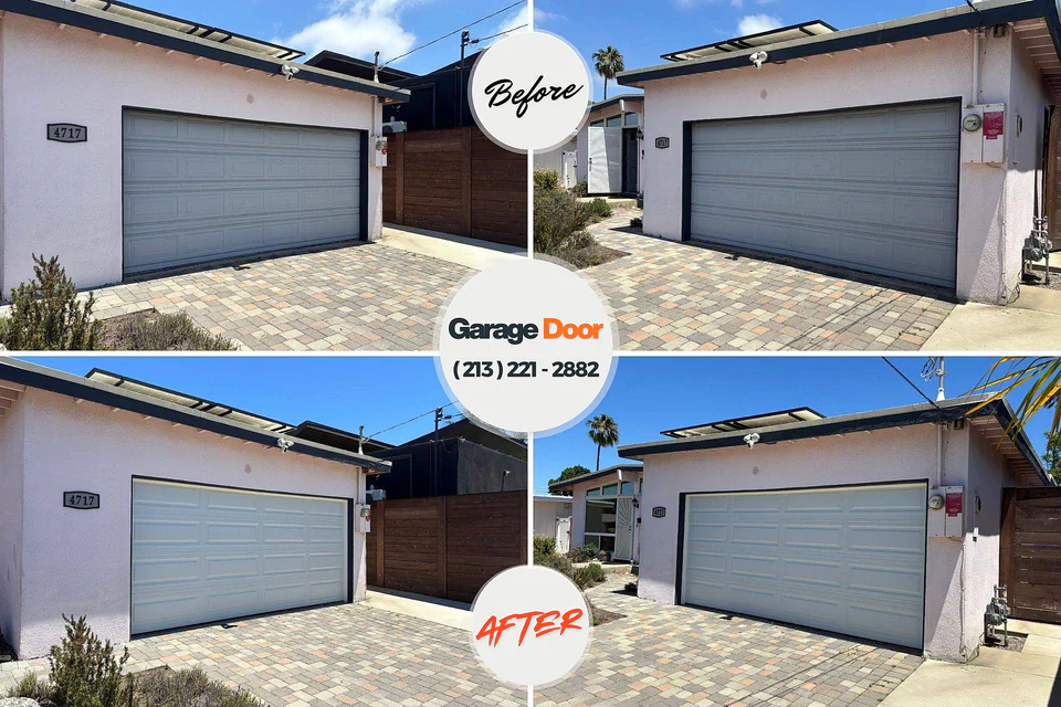 Before and after: garage door repair near me Riverton